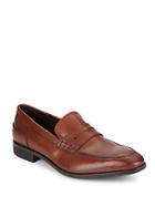 Saks Fifth Avenue Kennedy Leather Penny Loafers