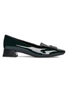 Geox Vivyanne Patent Leather Heeled Loafers