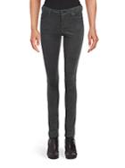 Ag Adriano Goldschmied Suede Five-pocket Jeggings