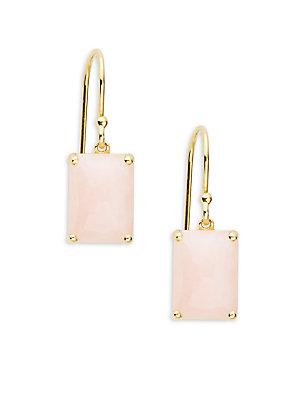 Ippolita Rock Candy 18k Yellow Gold & Pink Opal Earrings