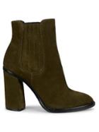 Casadei Suede Chelsea Ankle Boots
