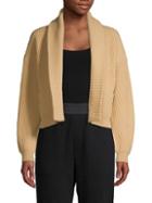 Vince Cropped Wool Cashmere Cardigan