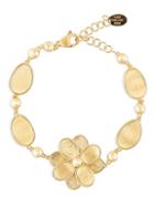 Marco Bicego Petali 18k Yellow Gold Flower Charm Bracelet