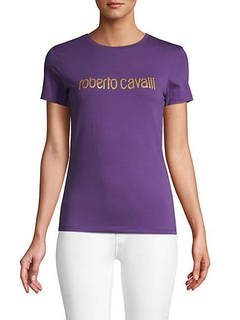 Roberto Cavalli Logo Tee
