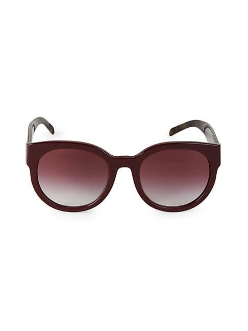 Burberry 54mm Semi Cat Eye Sunglasses