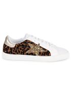 Steve Madden Ramey Cheetah Star Patch Sneakers