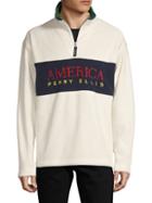 Perry Ellis America Half-zip Sweater