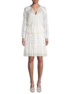 Temperley London Wondering Lace-accented A-line Dress