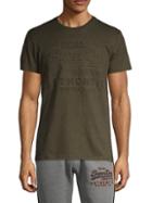 Superdry Embossed Cotton Blend Tee
