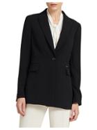Donna Karan One-button Long Jacket