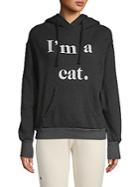 Wildfox I'm A Cat Graphic Hoodie