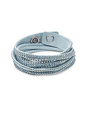 Swarovski Slake Crystal Studded Wrap Bracelet