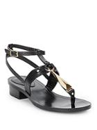 Pour La Victoire Acadia Leather Thong Sandals