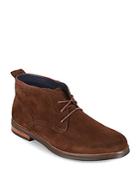 Cole Haan Lace-up Suede Chukka Boots