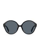 Marc Jacobs 60mm Round Sunglasses
