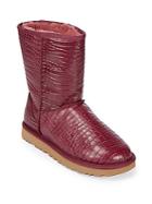 Ugg Classic Short Crocodile Embossed Boots