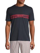 Perry Ellis Graphic Cotton Blend Tee