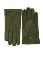 Saks Fifth Avenue Classic Suede Gloves