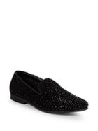 Steve Madden Duvall Studded Suede Loafers