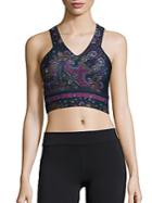 Nanette Lepore Palace Printed Cropped Top