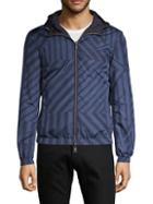 Emporio Armani Reversible Hooded Zip-up Jacket
