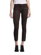 Hudson Colby Distressed Moto Skinny Cargo Jeans