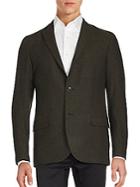 J. Lindeberg Wool-blend Two-button Jacket