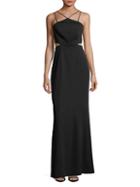 Laundry By Shelli Segal Strappy Sheath Gown