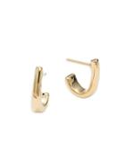 Saks Fifth Avenue 14k Yellow Gold Small Hoop Earrings