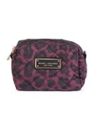 Marc Jacobs Animal-print Quilted Cosmetic Pouch
