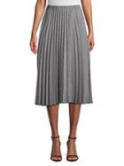 Donna Karan Pleated A-line Skirt