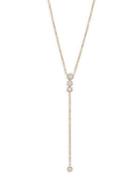 Saks Fifth Avenue Diamond And 14k Rose Gold Y-necklace