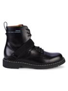 Valentino Garavani Coordinates Leather Combat Boots