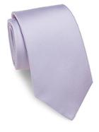 Saks Fifth Avenue Solid Woven Silk Tie