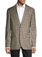 Ben Sherman Standard-fit Checkered Sportcoat
