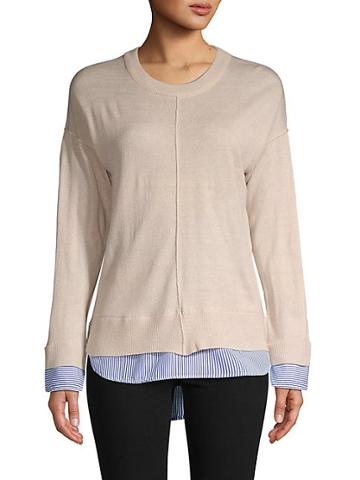 Chelsea & Theodore Knit Pullover Sweater