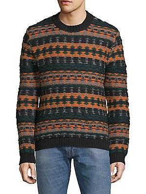 Valentino Patterned Crewneck Sweater