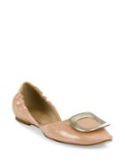 Tod's Ballerine Chips Patent Leather D'orsay Flats