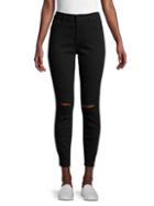 Frame Le High Ripped Skinny Ankle Jeans