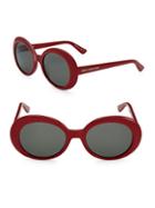 Saint Laurent 54mm Oval Sunglasses