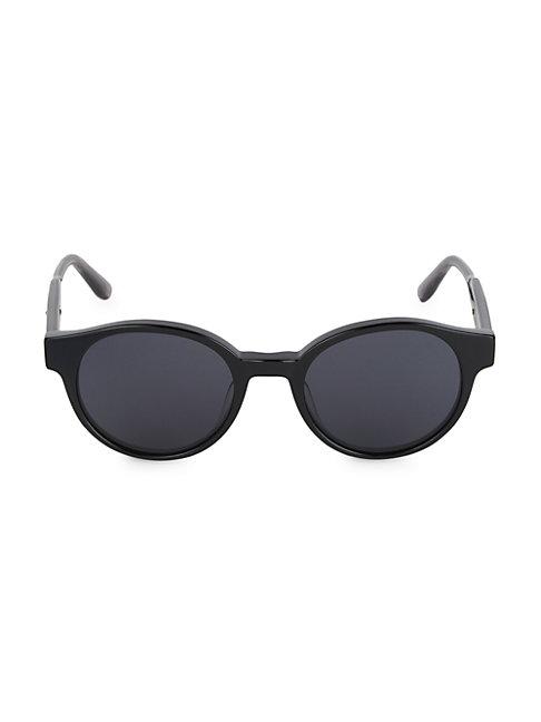 Bottega Veneta 48mm Round Sunglasses