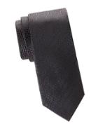 Armani Collezioni Jacquard Chevron Silk Tie