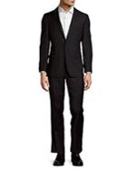 Calvin Klein Wool Buttoned Suit