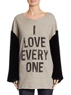 Cinq Sept I Love Everyone Sweater