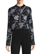Diane Von Furstenberg Floral Lace Jacket