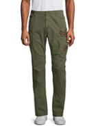 Superdry Embroidered Cotton Cargo Pants