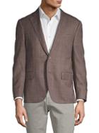 Corneliani Textured Wool-silk Blend Jacket
