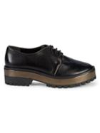 Schutz Shemla Leather Derby Shoes