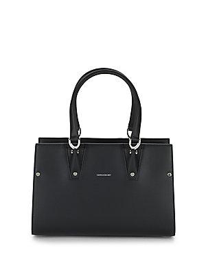 Longchamp Paris Premier Leather Tote Bag
