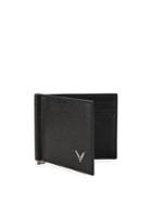 Valentino Garavani Textured Leather Bi-fold Wallet